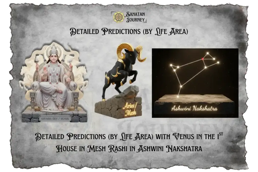 Detailed Predictions of Venus in 1st House in Mesh Rashi in Ashwini Nakshatra