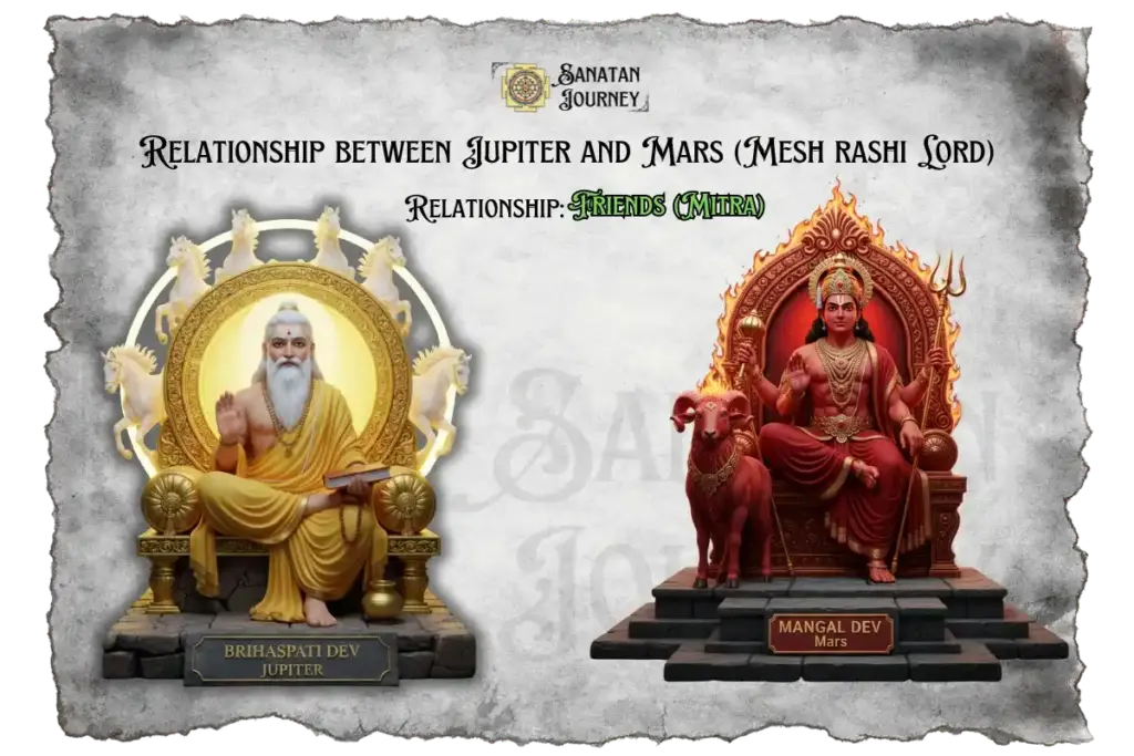 Jupiter relationship with Mars