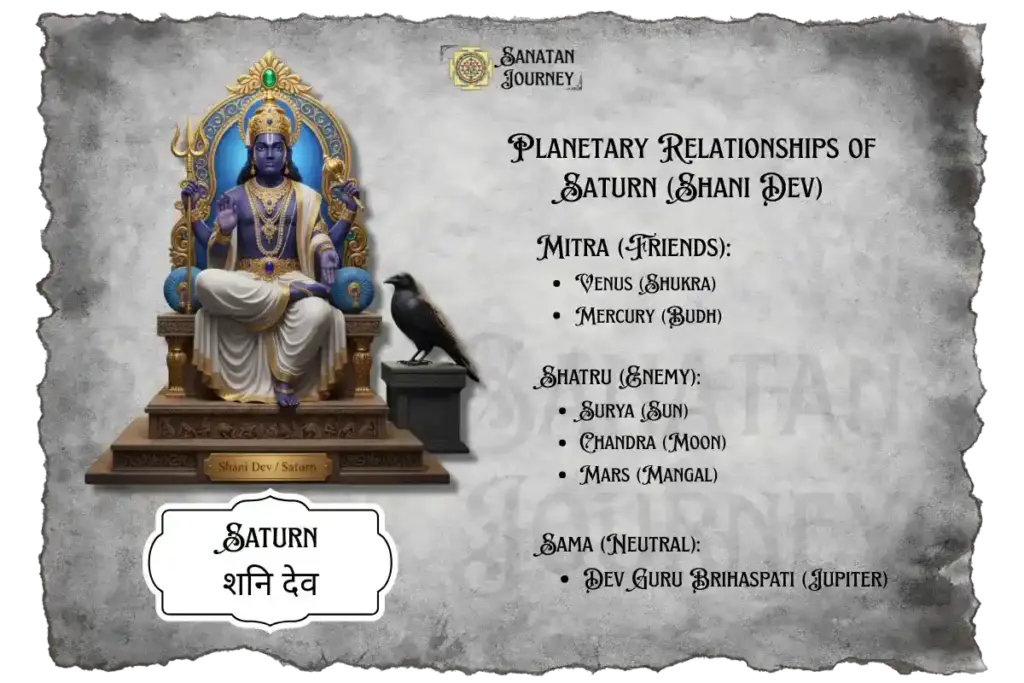 Planetary Relationships of Saturn