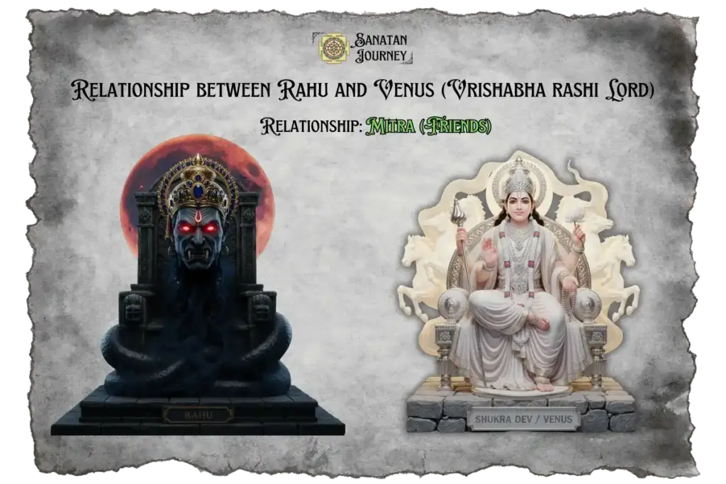 relationship between Rahu and Venus