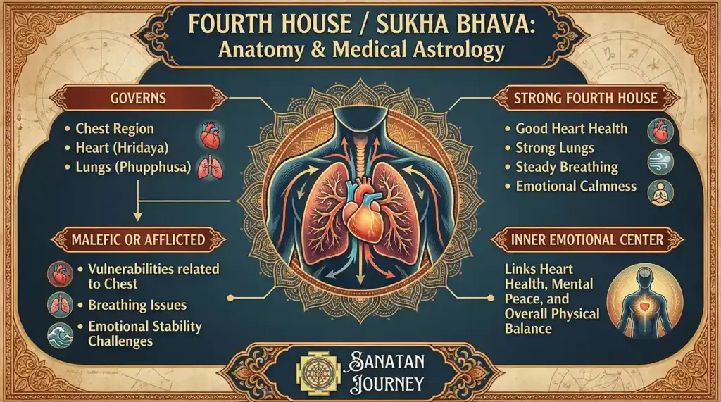 Anatomy & Medical Astrology - Fourth House