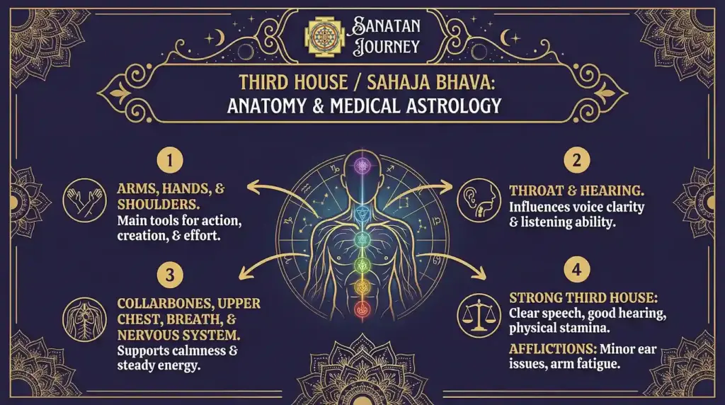 Anatomy & Medical Astrology Third House