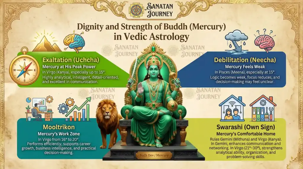 Dignity and Strength of Buddh (Mercury)