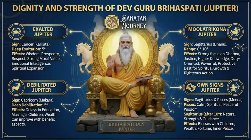 Dignity and Strength of Jupiter