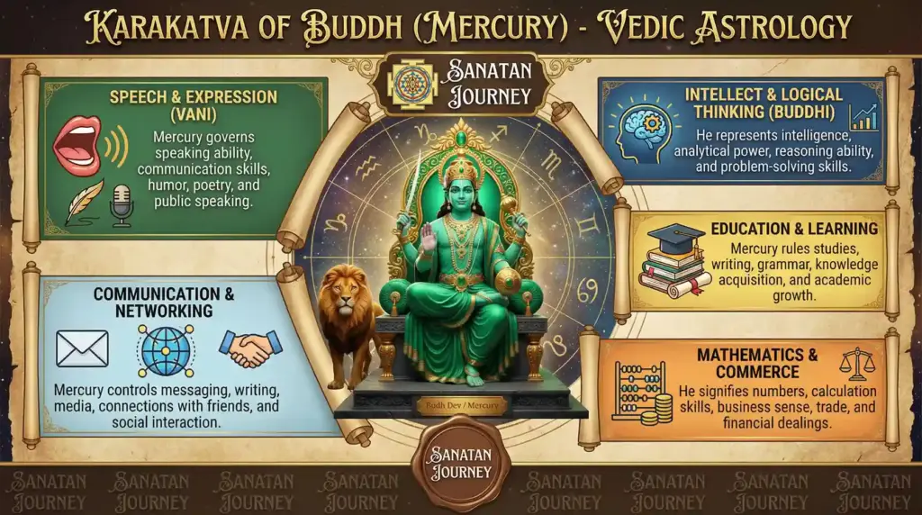 Karakatva of Buddh (Mercury)