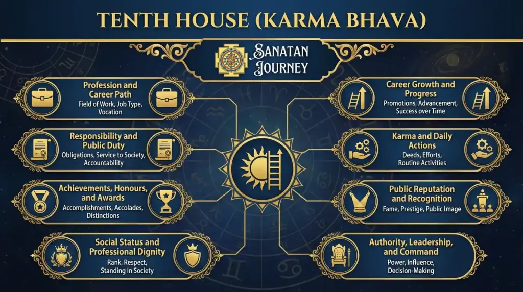 Major Karakatvas (Significations) of Karma Bhava (Tenth House) (1)