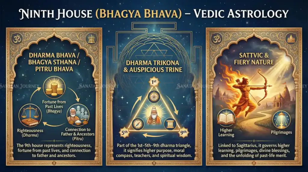 Sanskrit Names & Classification of Bhagya Bhava (Ninth House) (1)