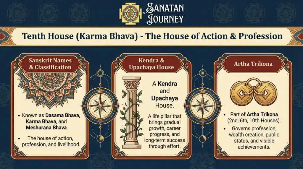 Sanskrit Names & Classification of Karma Bhava (Tenth House) (2)