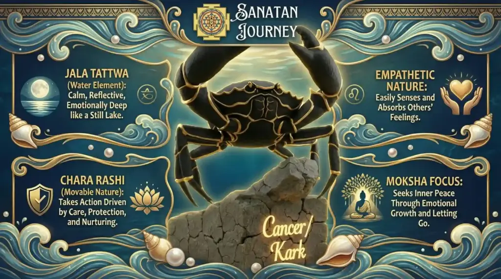 Fundamental Nature & Tattva of Kark Rashi (Cancer)