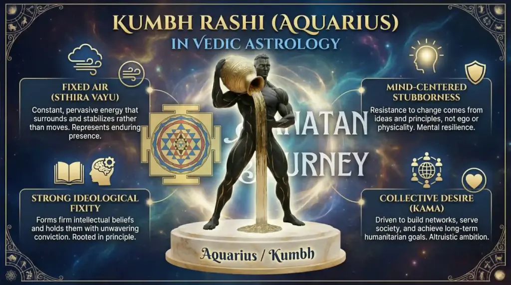 Fundamental Nature & Tattva of Kumbh Rashi (Aquarius)