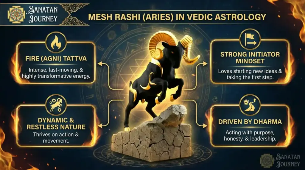 Fundamental Nature & Tattva of Mesh Rashi (Aries)