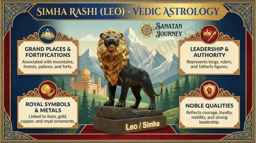 Major Karakatvas (Significations) of Simha Rashi (Leo)