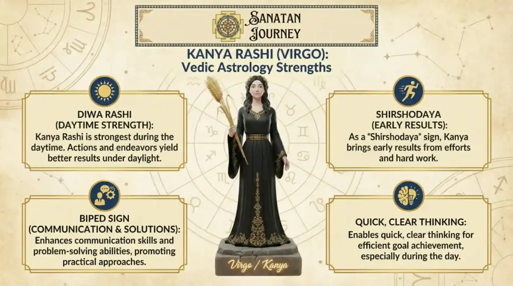 Strength Factors of Kanya Rashi (Virgo)