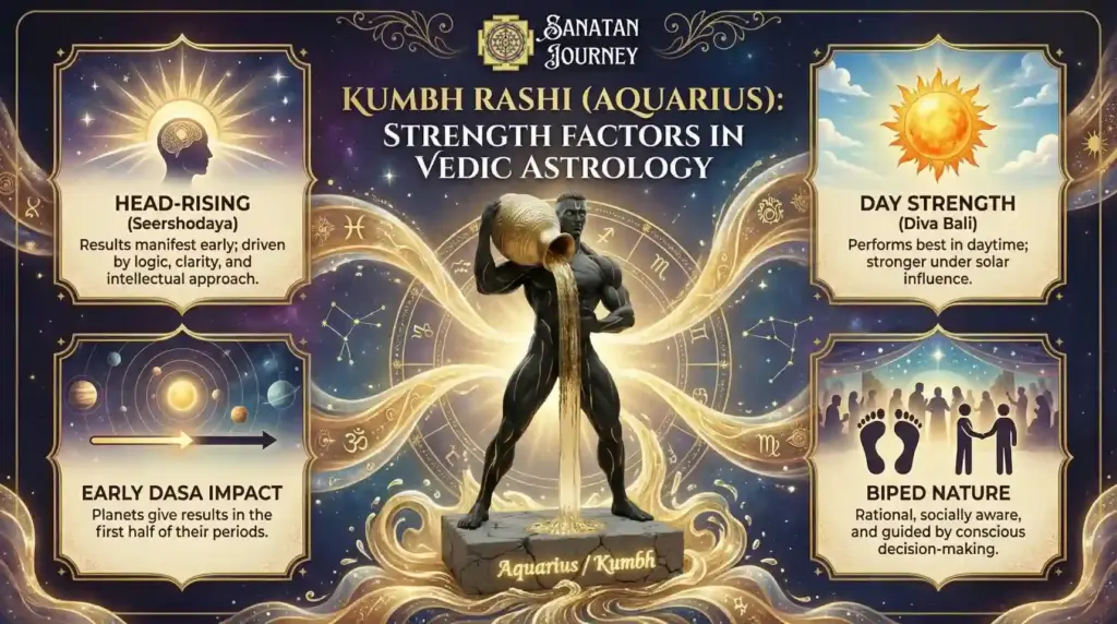 Strength Factors of Kumbha Rashi (Aquarius)
