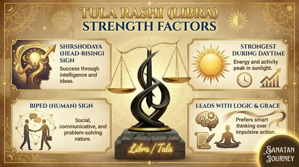 Strength Factors of Tula Rashi (Libra)