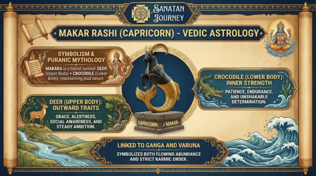 Symbolism & Puranic Mythology of Makar Rashi (Capricorn)