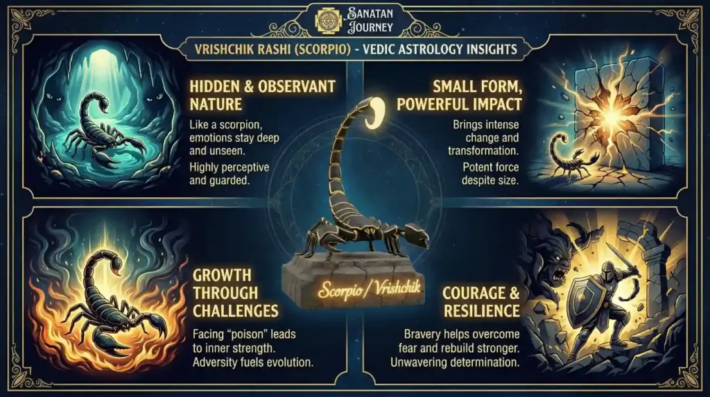 Symbolism & Puranic Mythology of Vrishchik Rashi (Scorpio)