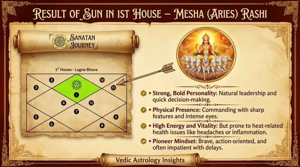 First House (Tanu Bhava) – Mesha (Aries) Rashi