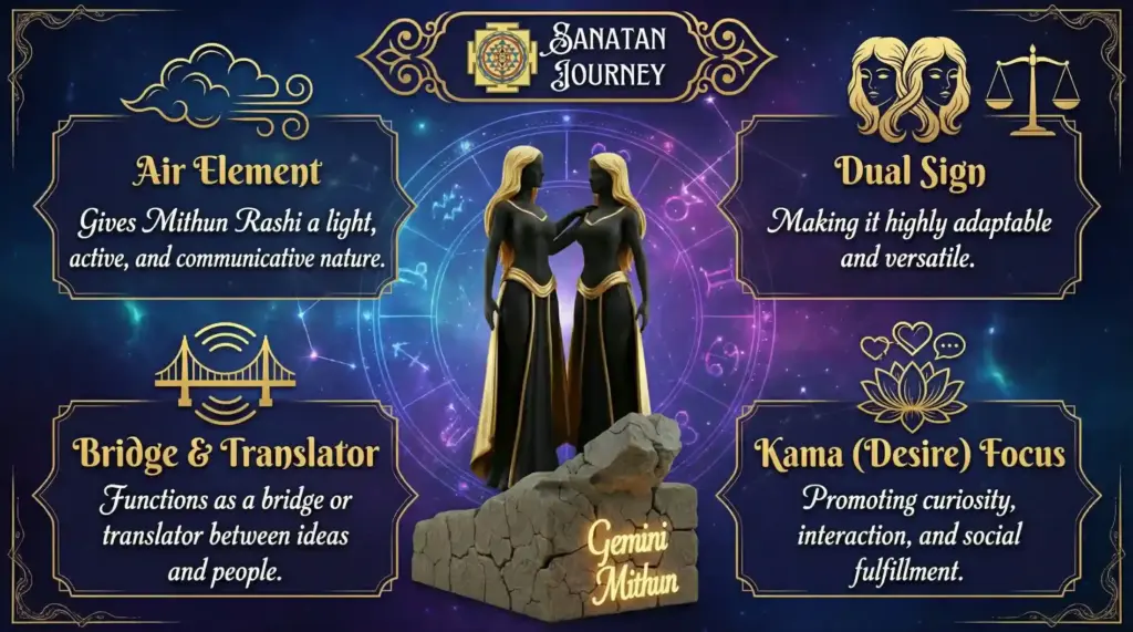 Fundamental Nature & Tattva of Mithun Rashi (Gemini)