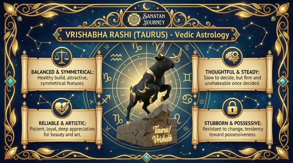 Personality Traits of Vrishabha Rashi (Taurus)