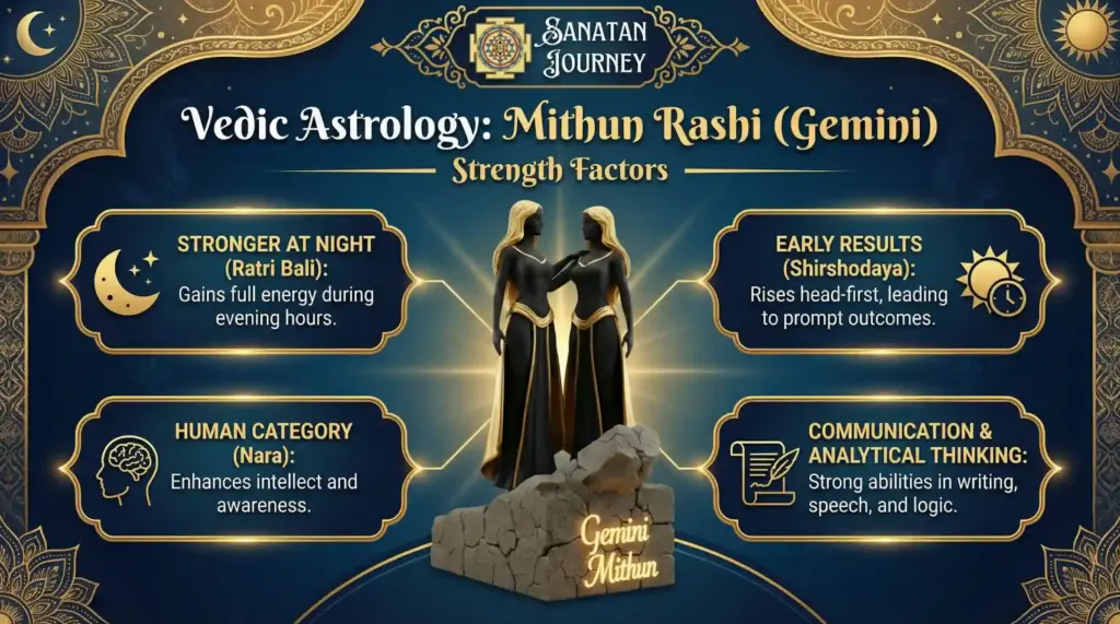 Strength Factors of Mithun Rashi (Gemini)