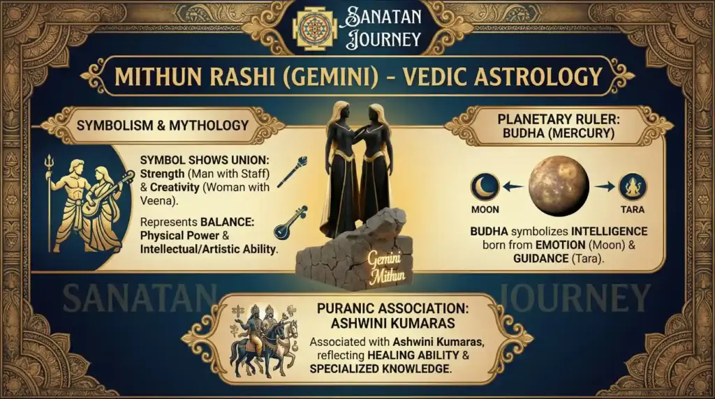 Symbolism & Puranic Mythology of Mithun Rashi (Gemini)