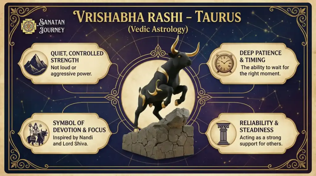 Symbolism & Puranic Mythology of Vrishabha Rashi (Taurus)