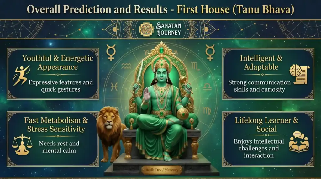 Mercury in 1st House - Overall Prediction and Results